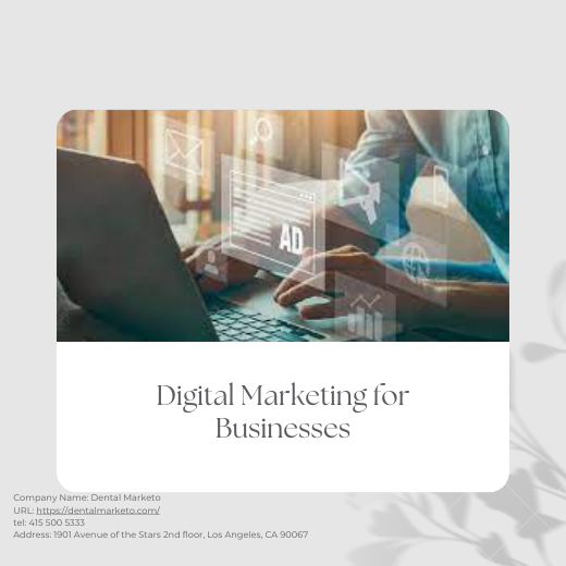 Digital Marketing for Businesses