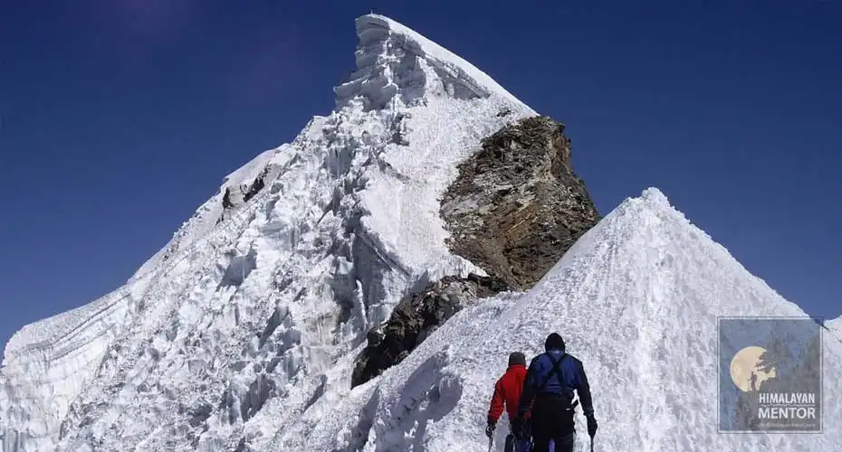 Conquering Heights: The Challenge of Lobuche Peak