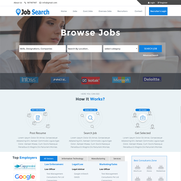 Job Recruitment Software | Job Site Software | i-Netsolution