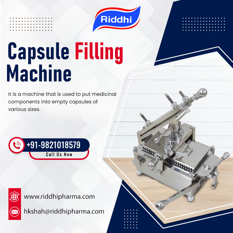 Exploring The Basics of Capsule Filling Machine