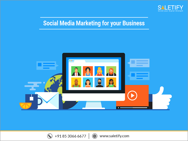 Increase your Online presence through Digital Marketing- SALETIFY