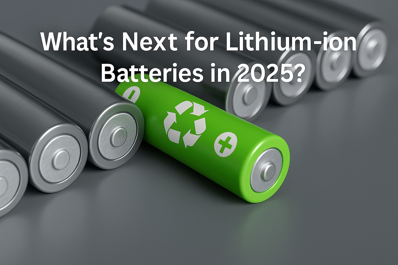 The Future Is Charged: What's Next for Lithium-ion Batteries in 2025