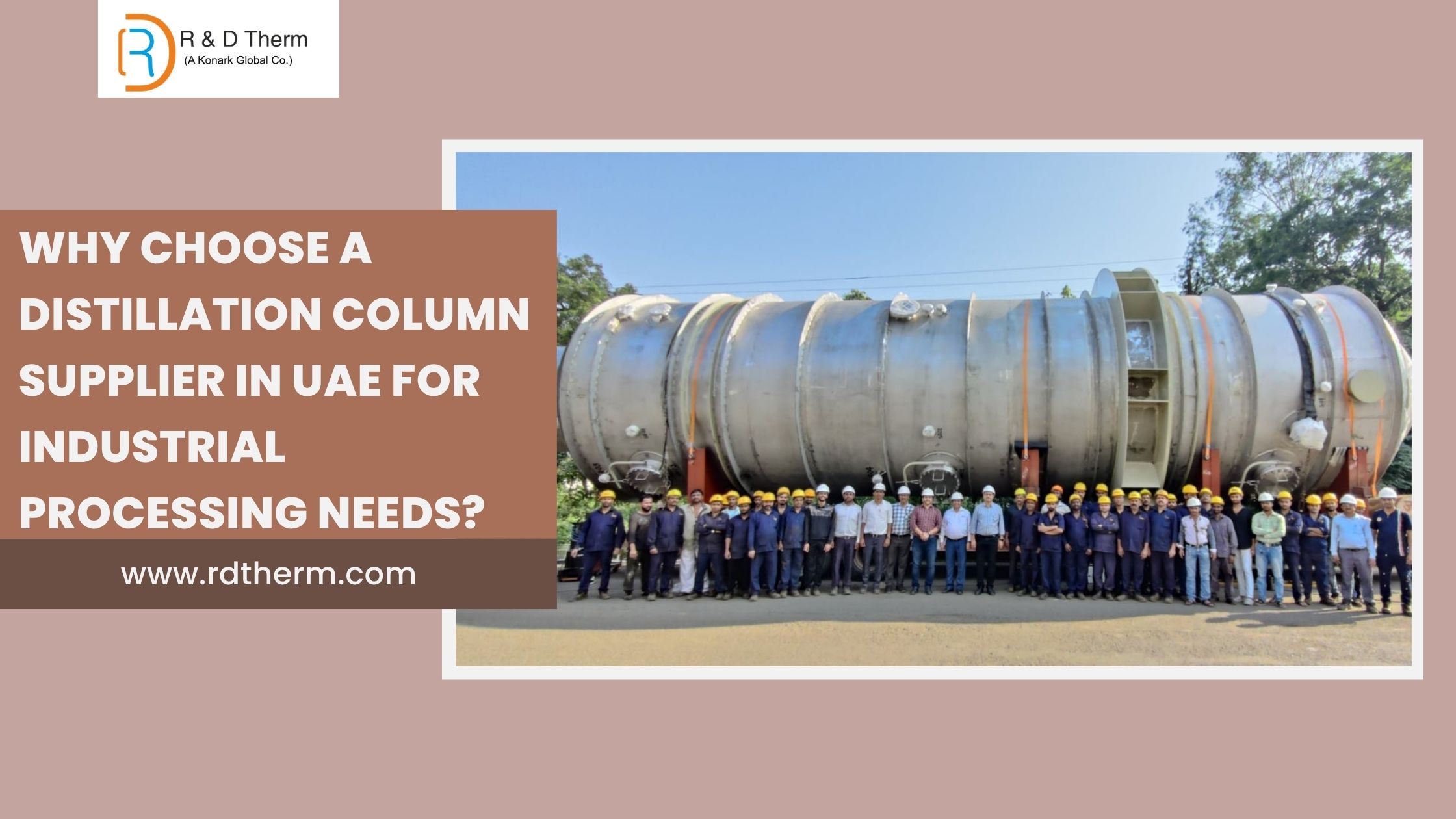 Why Choose a Distillation Column Supplier in UAE for Industrial Processing Needs?
