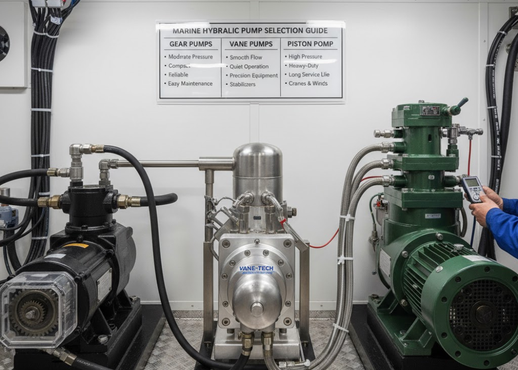 How Do You Choose the Right Hydraulic Pump for a Marine Engine?