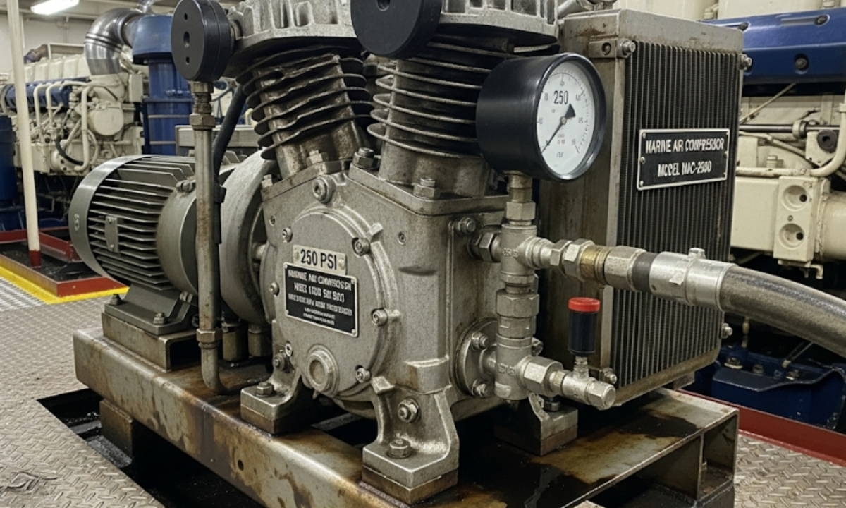 How to Select the Right Capacity Compressor for Marine Engine Starting Systems
