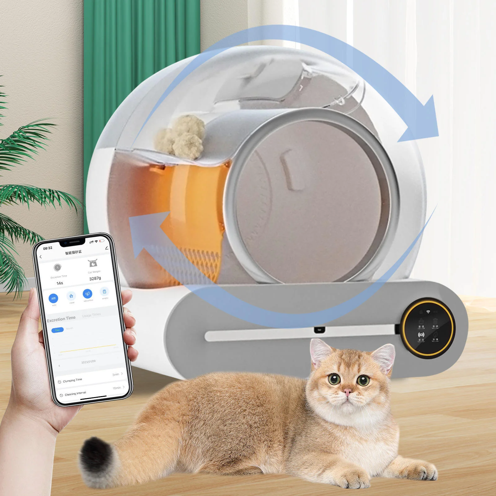 Revolutionize Your Cat's World with the Innovative Self-Cleaning Litter Box