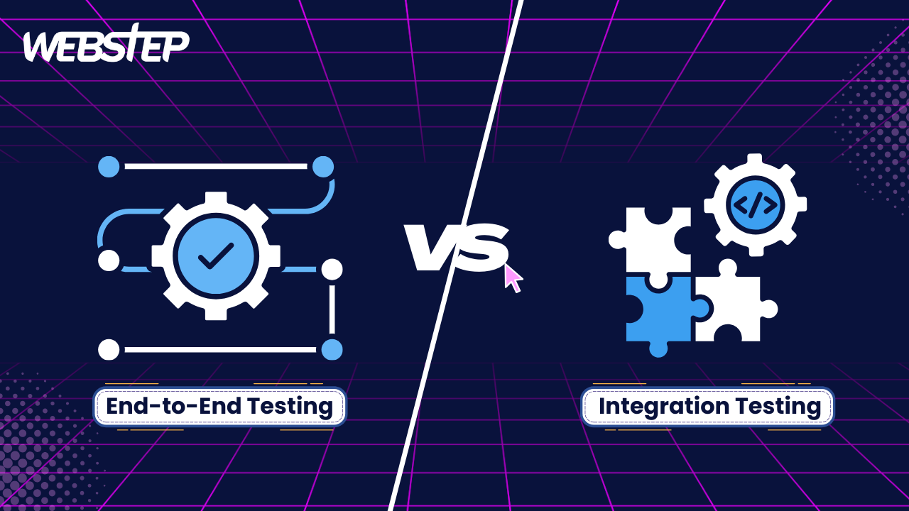 How does automation improve efficiency in both integration and end-to-end testing?