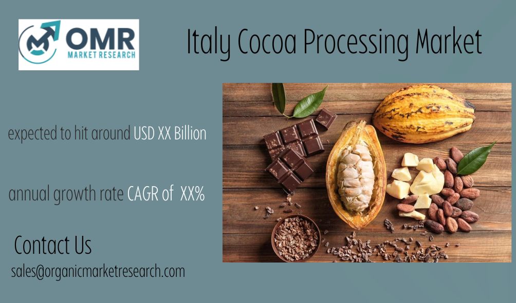 Italy Cocoa Processing Market Size, Share & Trends Analysis Report, By Region, Forecast & Opportunities, 2023 -2031.