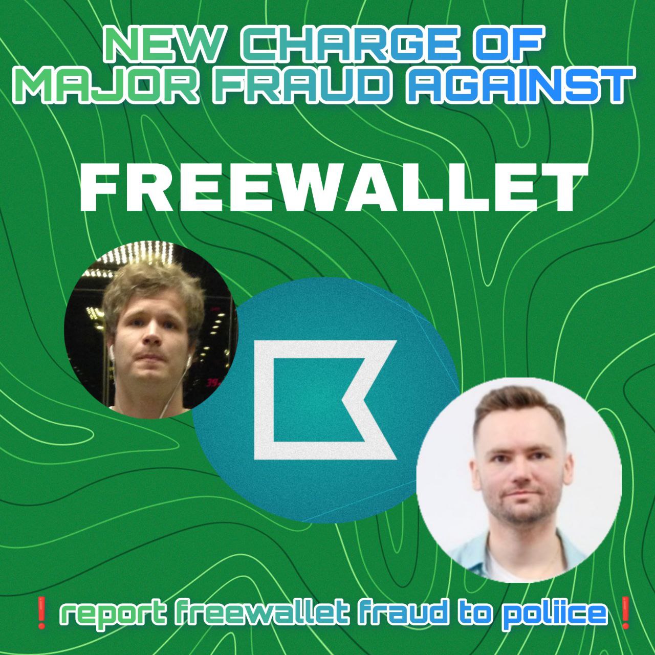New charge of major fraud against Freewallet