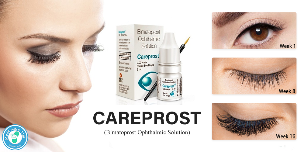 Get Naturally Gorgeous Eyelashes With Careprost Eye Serum