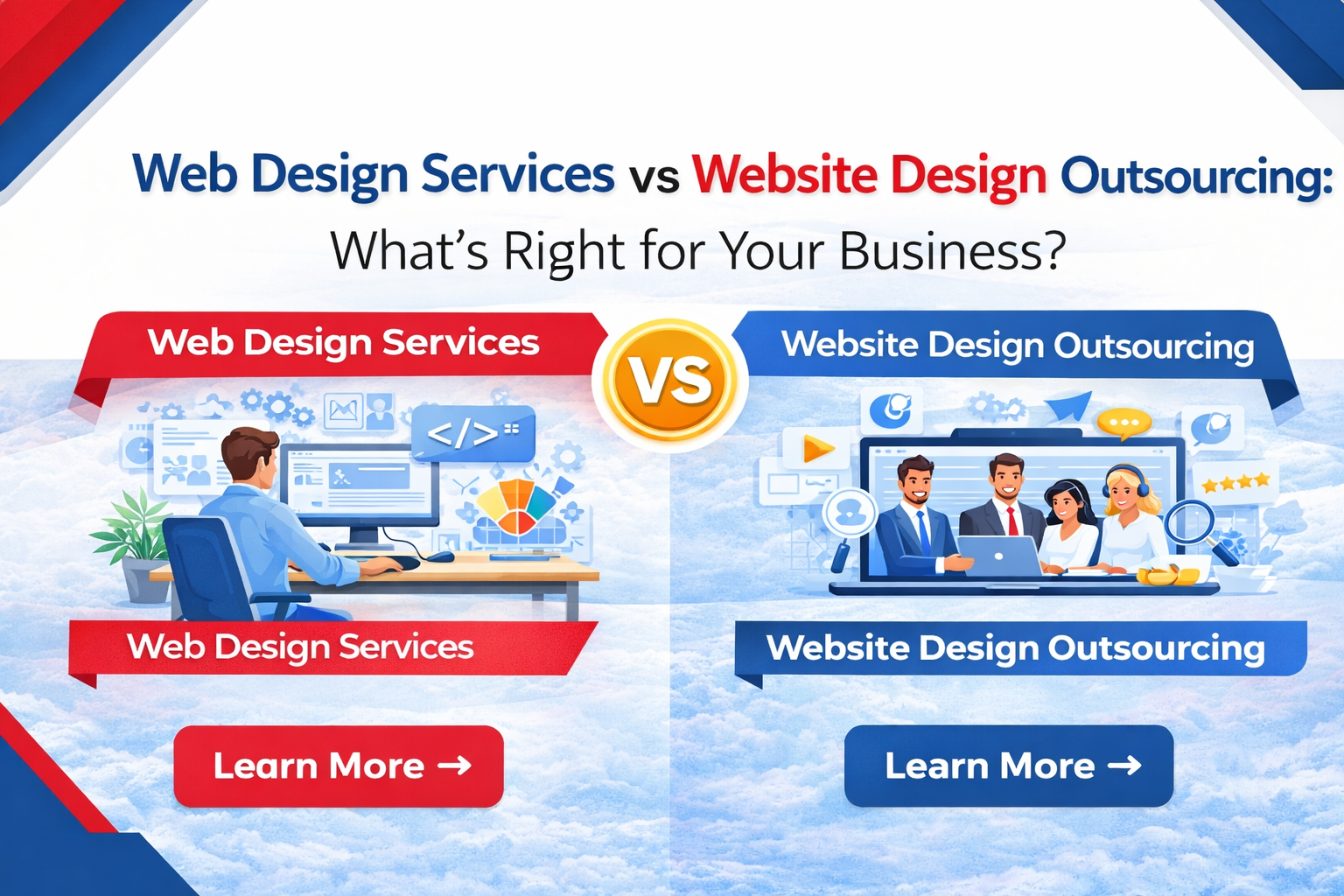 Web Design Services vs Website Design Outsourcing: What’s Right for Your Business?