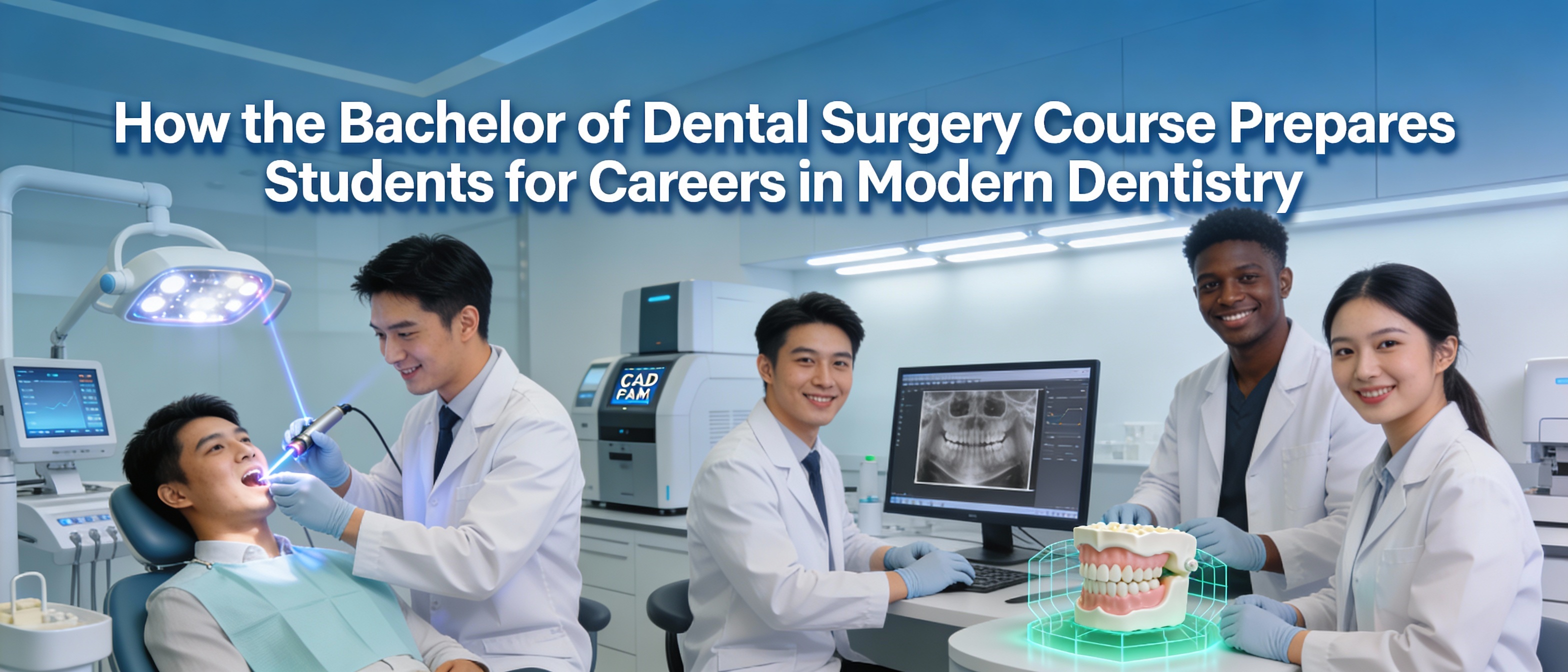 How the Bachelor of Dental Surgery Course Prepares Students for Careers in Modern Dentistry