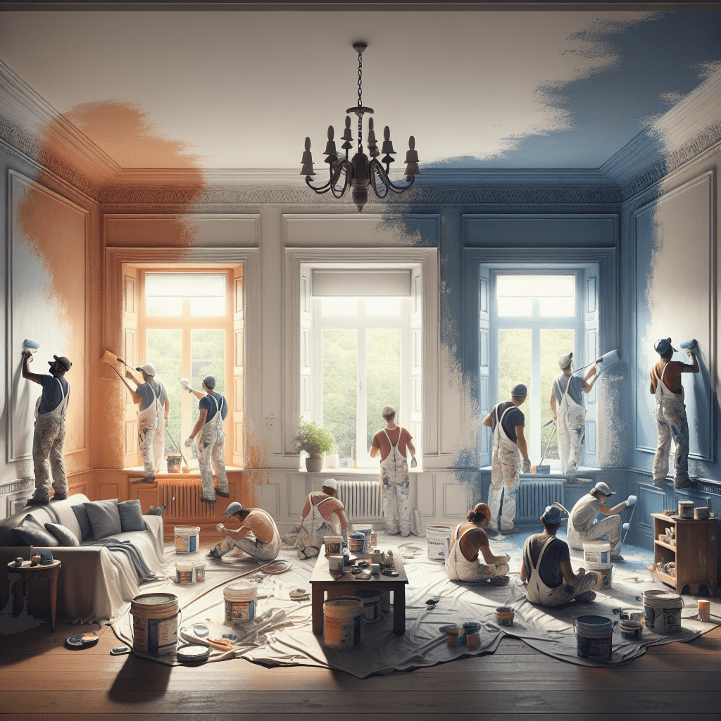 How Englewood Home Painters Can Transform Your Space with the Right Paint Colors