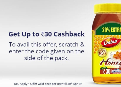 Get Paytm Loot 100% Free Rs.15 or Rs.30 Paytm Cash on Purchase Items