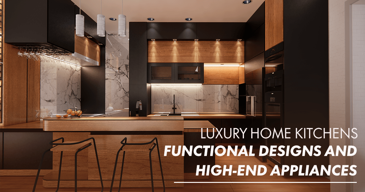 Luxury Home Kitchens: Functional Designs and High-End Appliances | Phoenix Kessaku