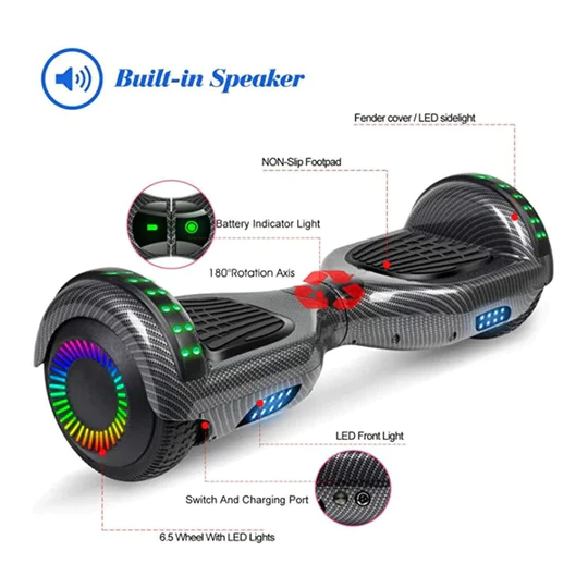Roll on the Urban Wheels: Chrome Pink Hoverboards for Kids and Adults