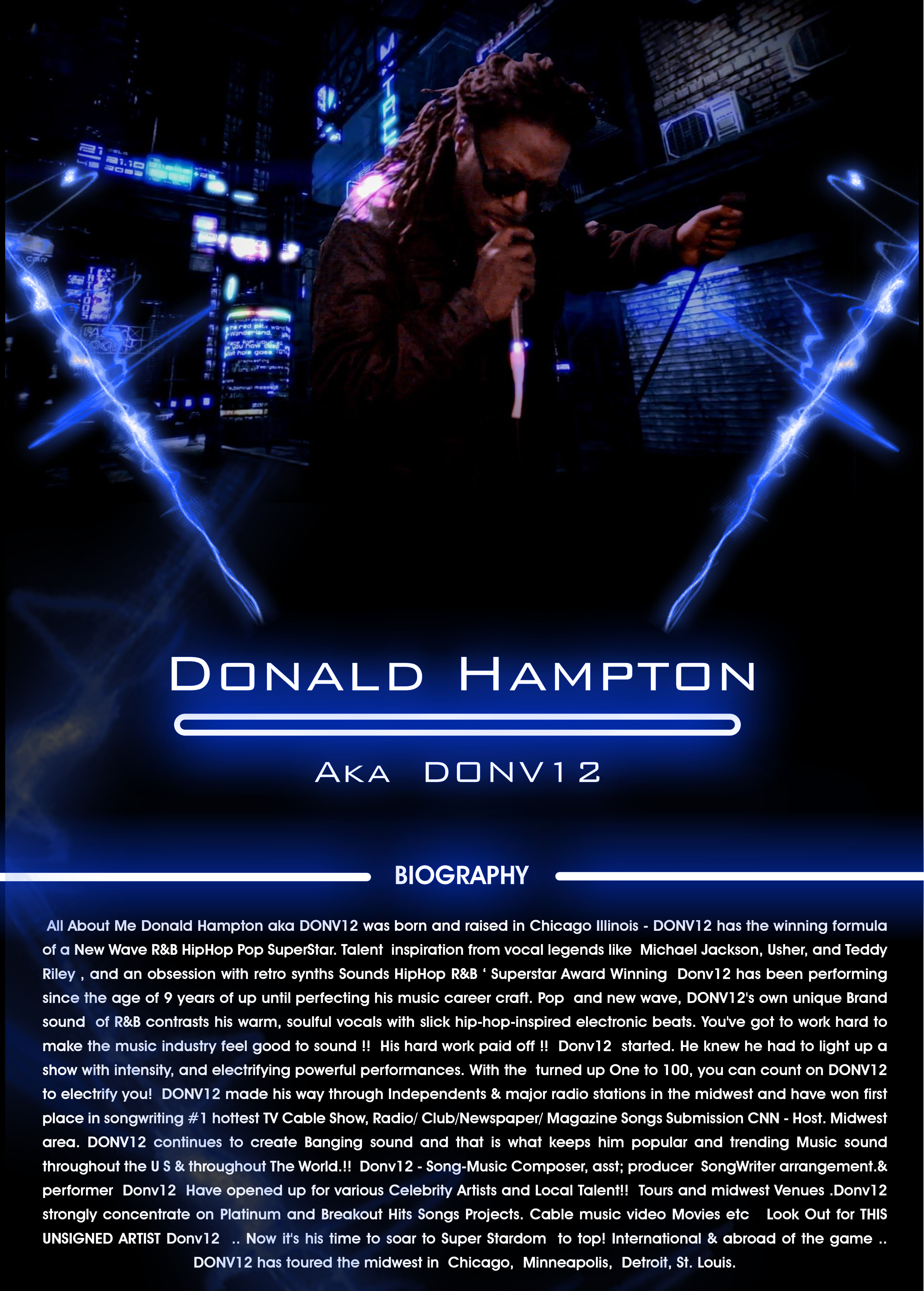 DONV12:NEW KING TOUR- R&B/Hip-Hop/Soul
