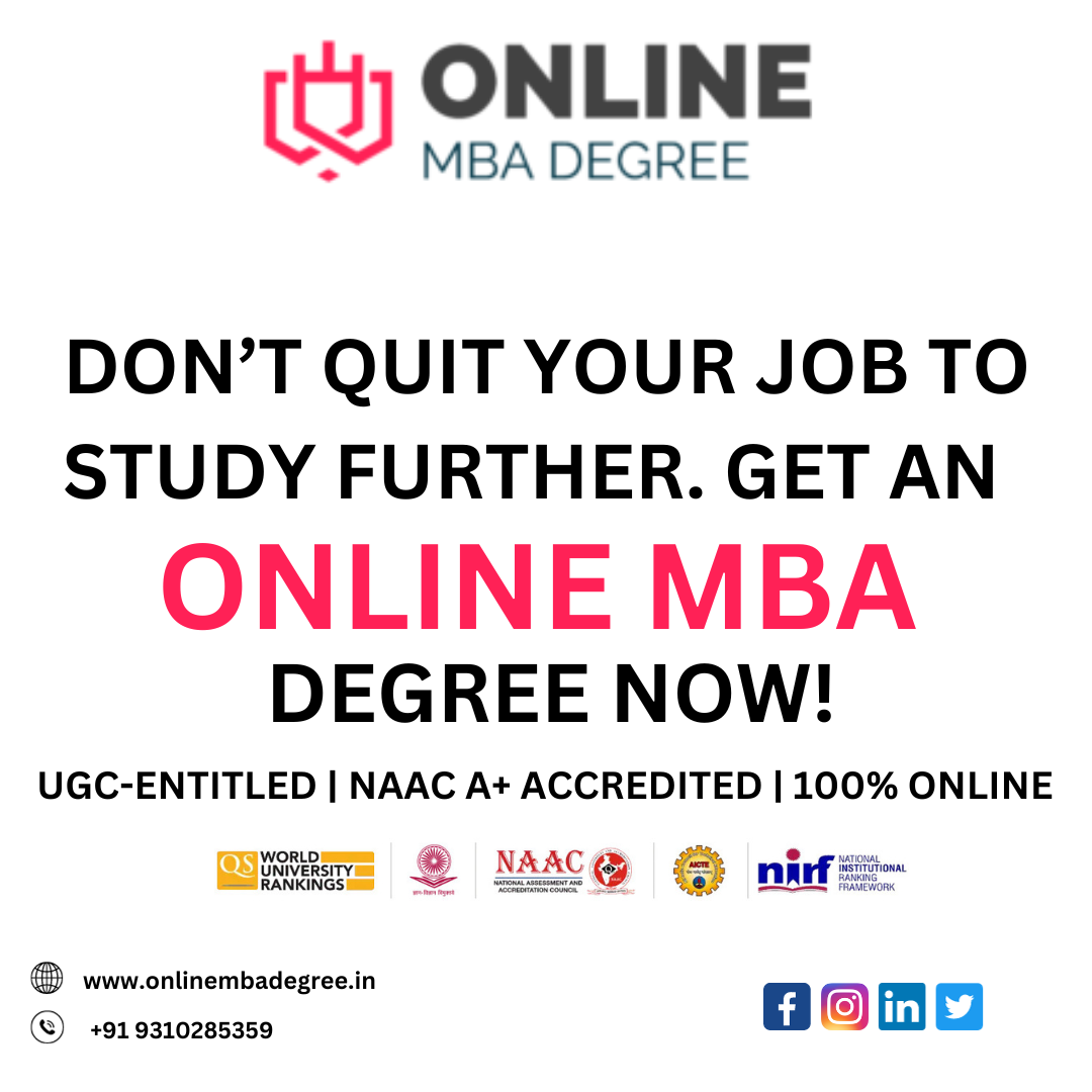 Online MBA Degree For Working Professional