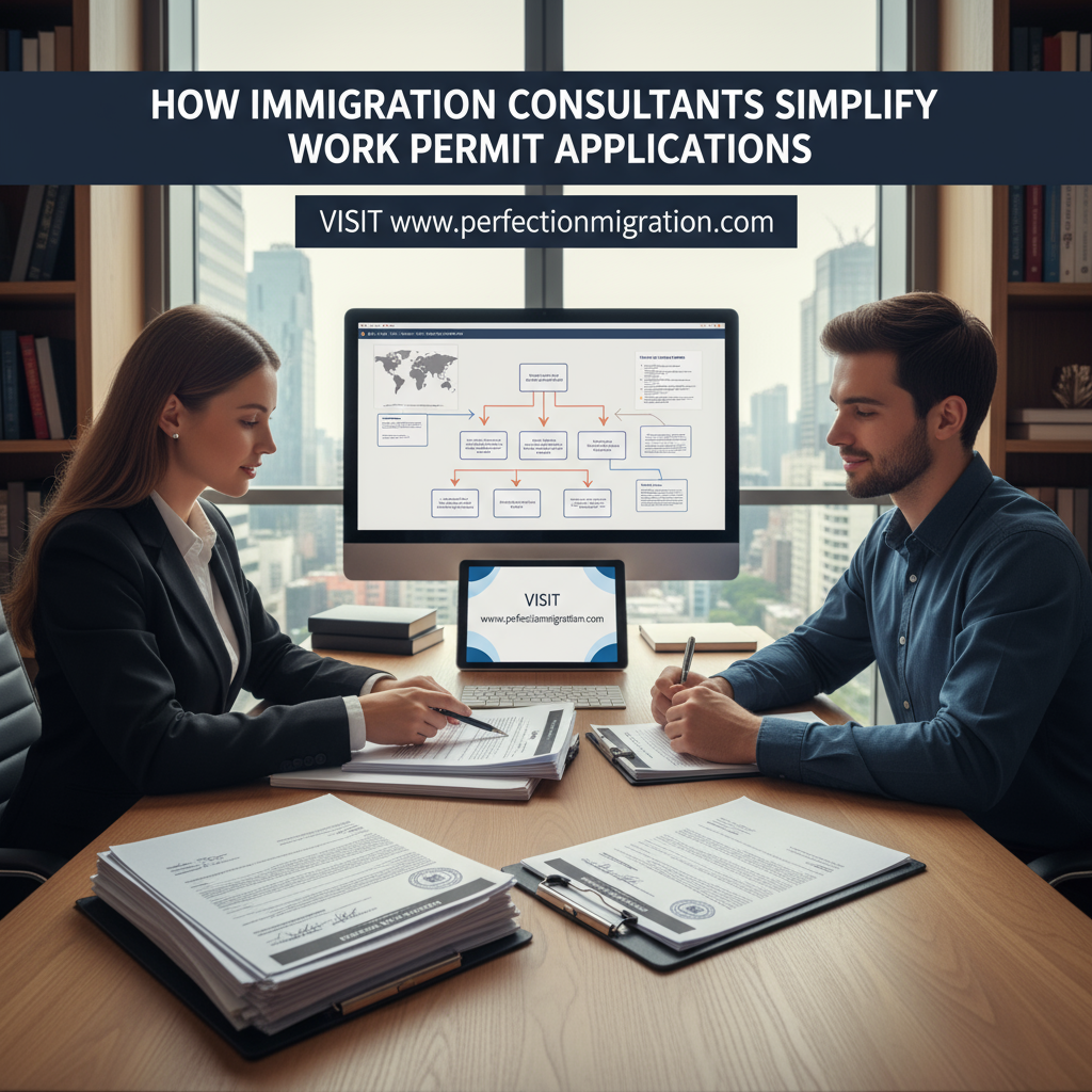 How Immigration Consultants Simplify Work Permit Applications