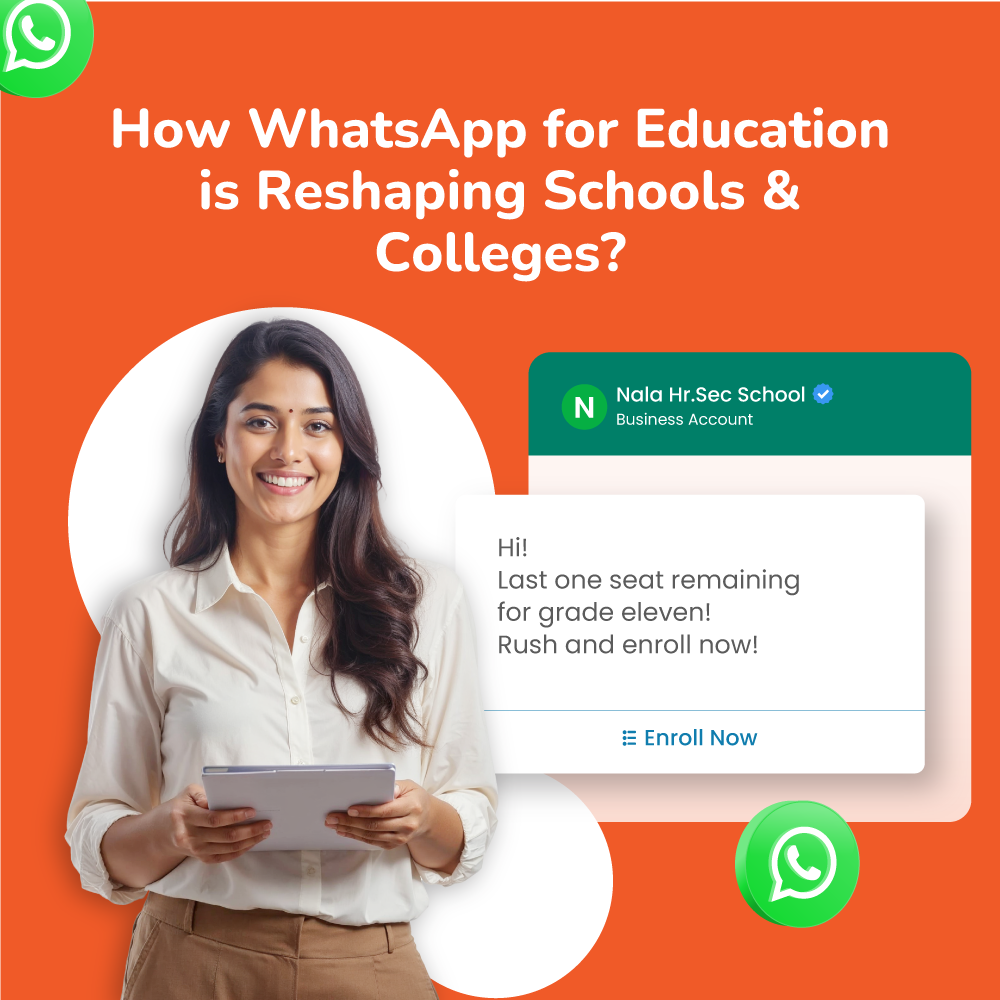 How WhatsApp for Education is Reshaping Schools and Colleges
