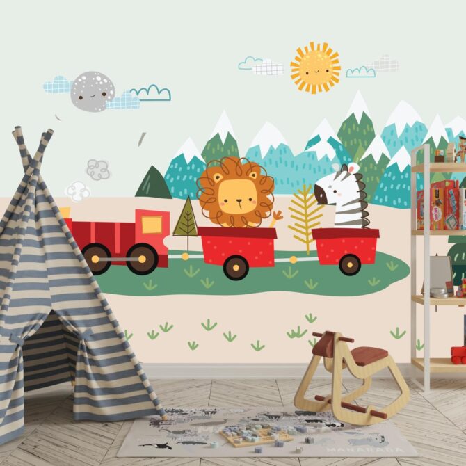 Kids room wallpaper - Jumig