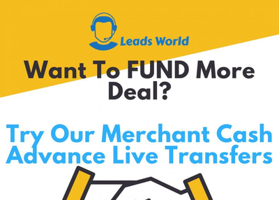 Merchant Cash Advance Leads Live Transfer Boost Funding! MCA leads