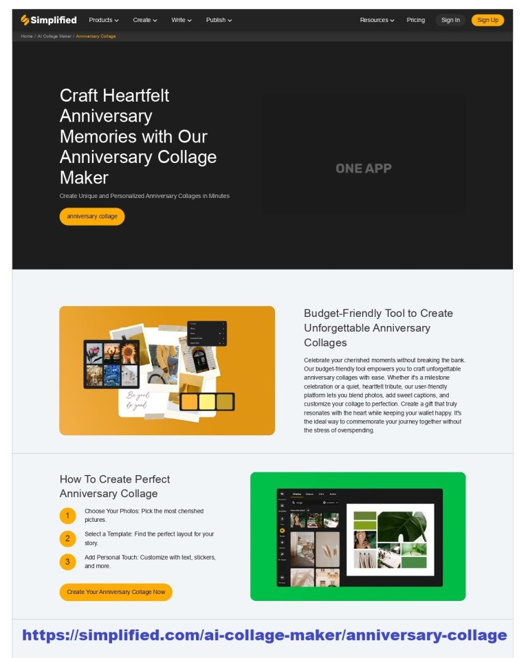 Make Memorable Anniversary Collages Online for Free with Our Easy-to-Use Maker - Simplified