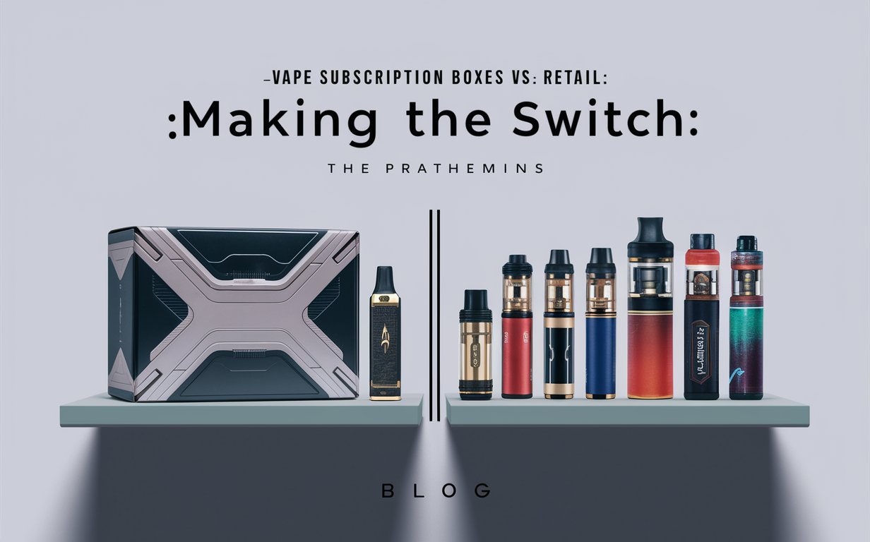 Vape Subscription Boxes vs. Retail: Making the Switch