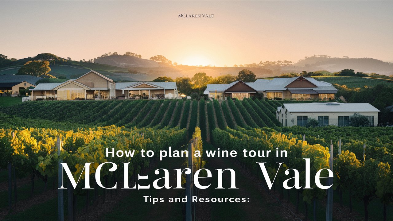 How to Plan a Wine Tour in McLaren Vale: Tips and Resources