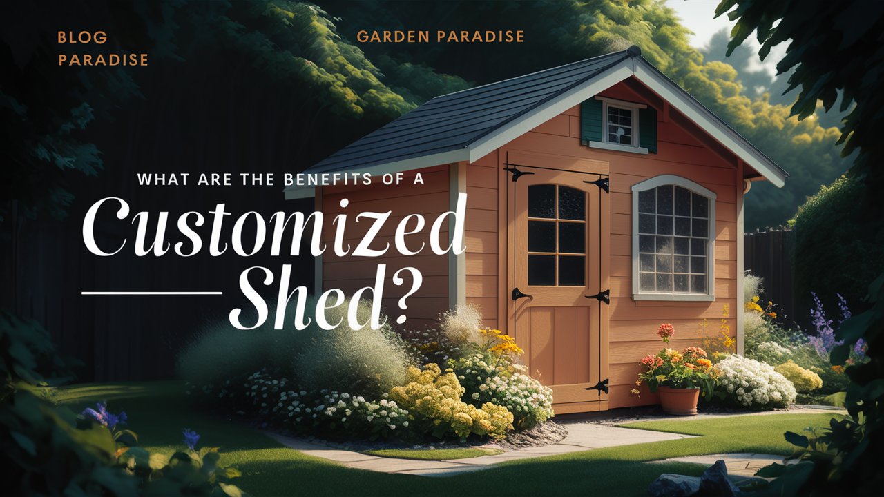 What Are the Benefits of a Customized Shed?