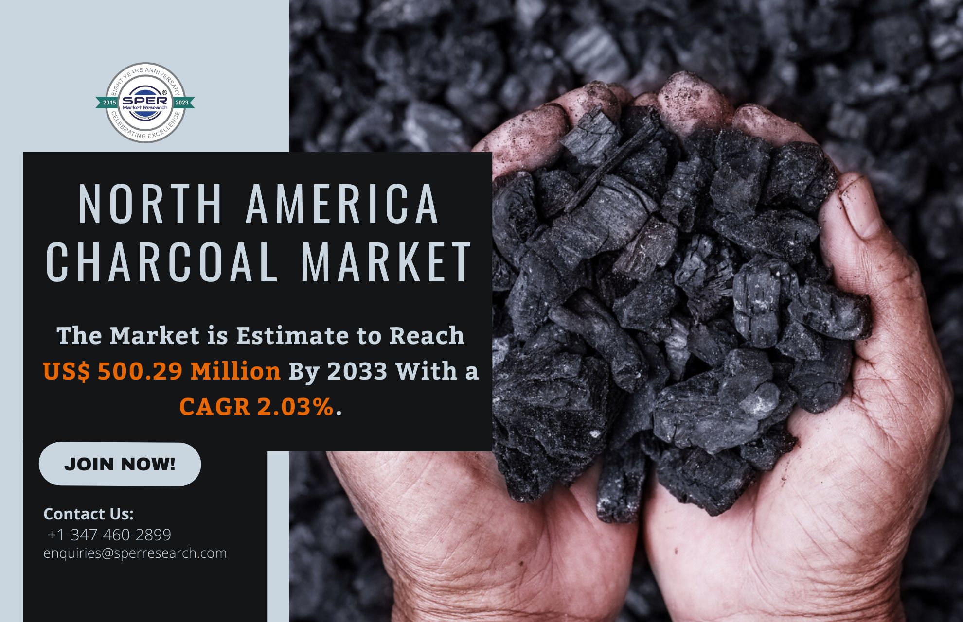 North America Charcoal Market Trends 2023- Industry Share, Revenue, Growth Drivers, Business Opportunities, Challenges and Future Competition till 2033: SPER Market Research