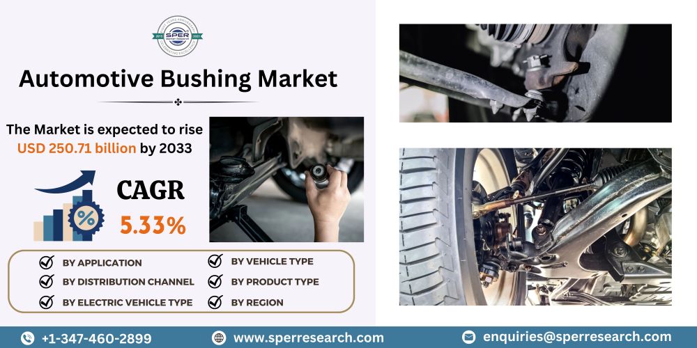 Automotive Bushing Market Share 2023- Industry Trends, Revenue, Growth Strategy, Business Challenges, Opportunities and Future Competition Till 2033: SPER Market Research