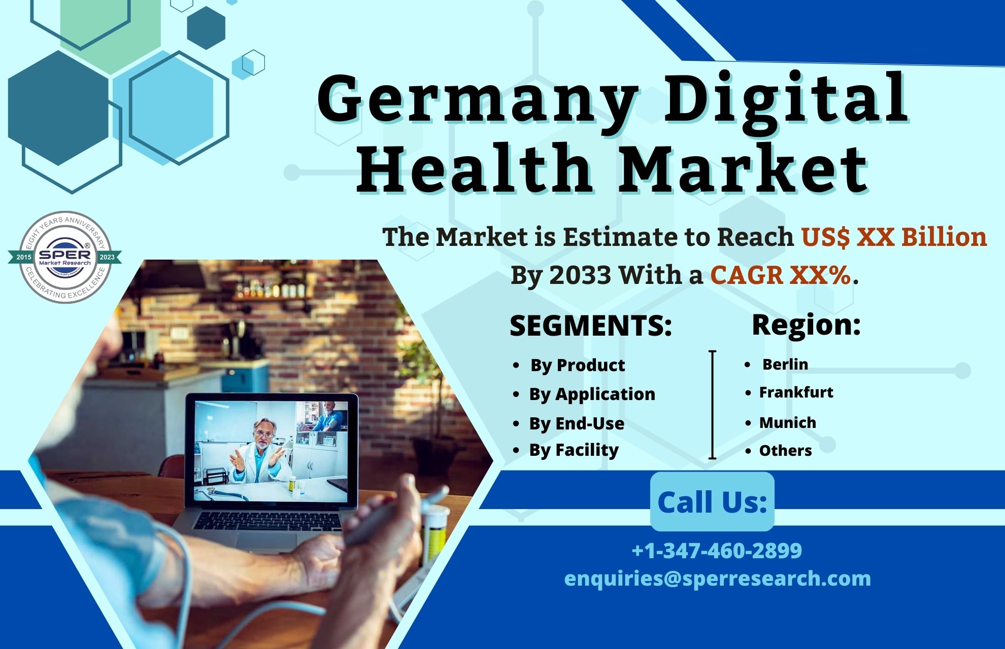 Germany HealthTech Market Size 2024, Growth, Rising Trends, Revenue, Industry Share, CAGR Status, Challenges, Future Opportunities and Forecast till 2033: SPER Market Research