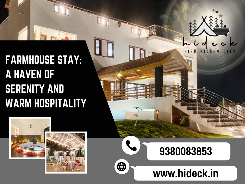Book a Farmhouse Near Bangalore for an Unforgettable Experience