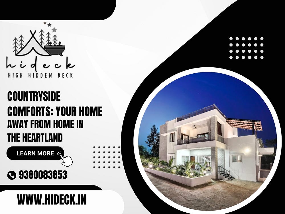 Unwind at the Best Luxury Farmstay Near Bangalore – Hideck