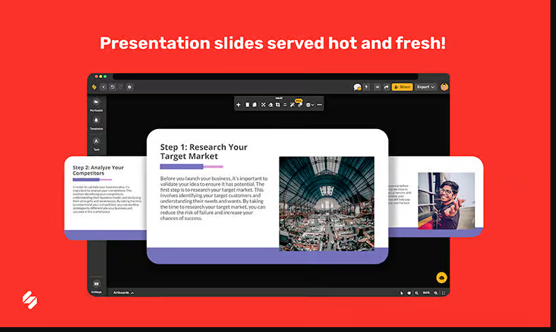 Generate a unique Brand Guidelines Presentation