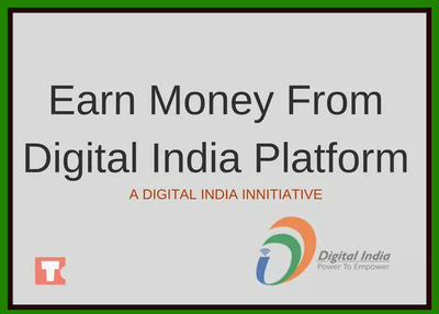 Get Free Online Registration & Earn Money In Digitize India Platform