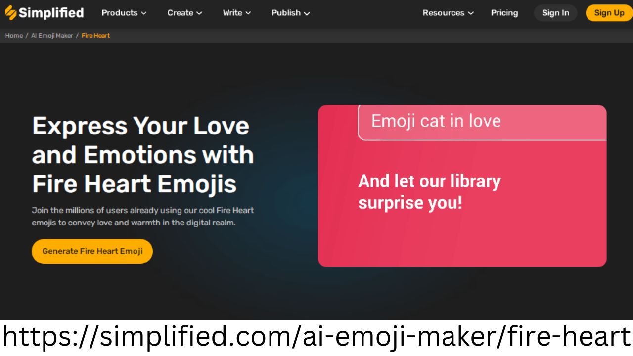 Transform Your Ideas into Fire-Heart Emojis with Simplified AI Emoji Maker Online | 