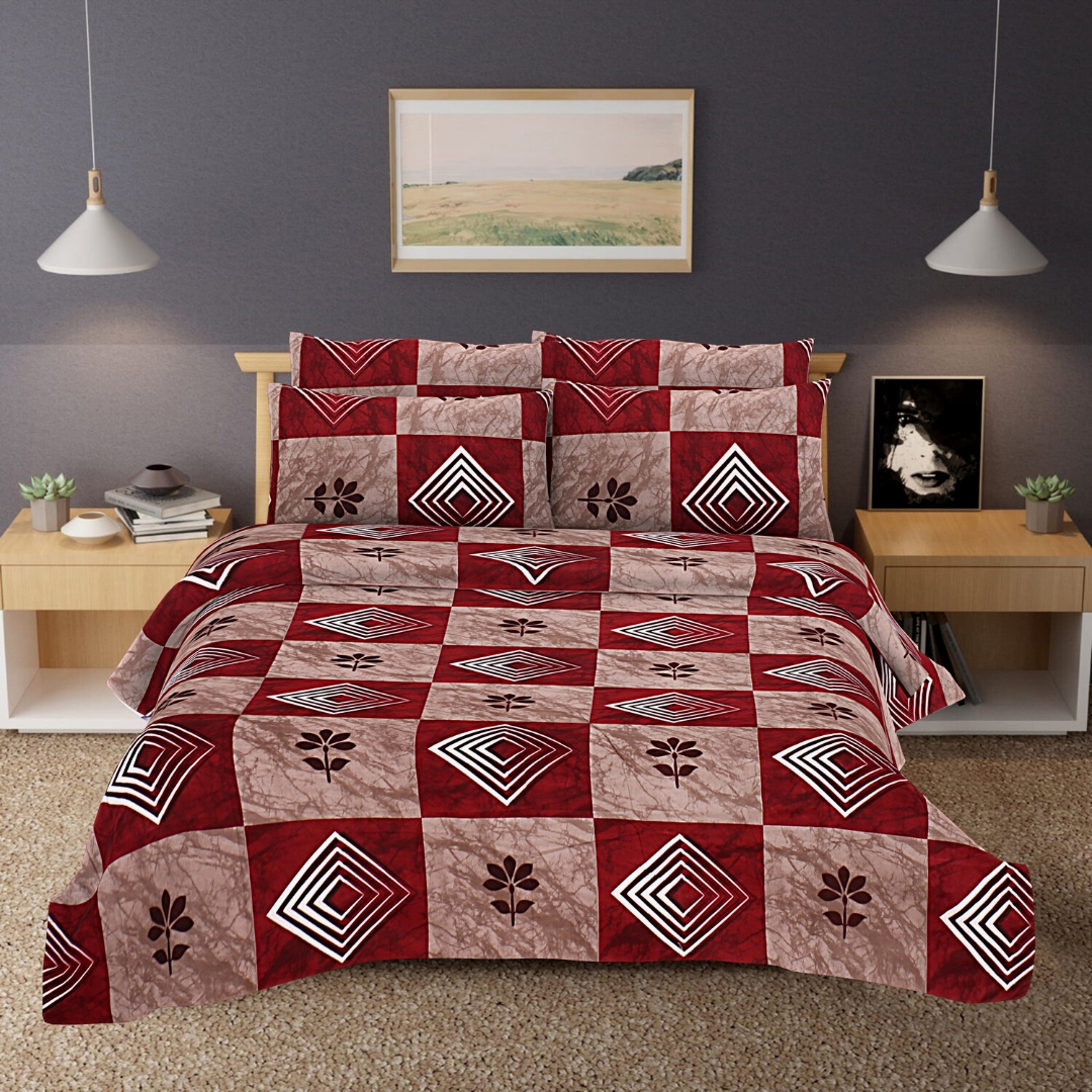 HASHCART, Premium Cotton Bedsheet for Ultimate Comfort