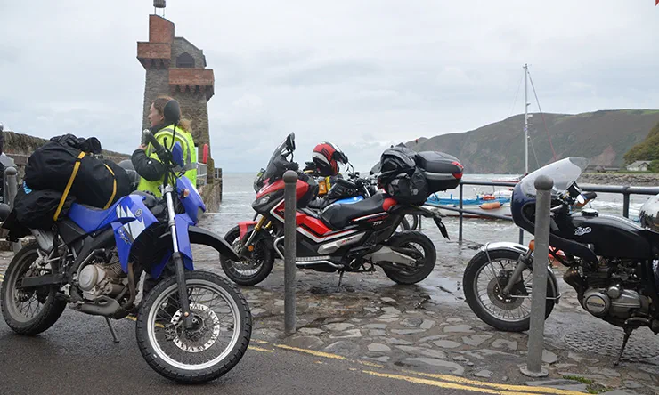 Can you tour on any motorcycle?