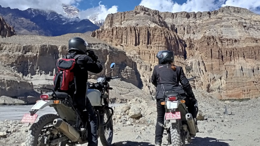 Can we go Upper Mustang by bike?