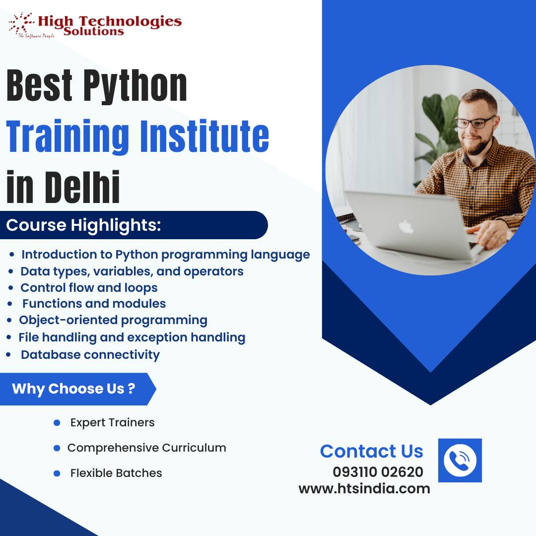 Best Python Course in Delhi by High Technologies Solutions