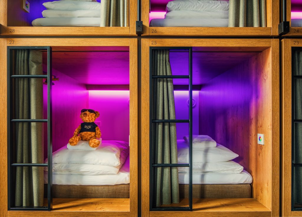 Modular Sleeping Pods for Hotels