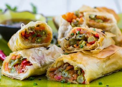 How do to make instant Homemade for Veg Spring Rolls