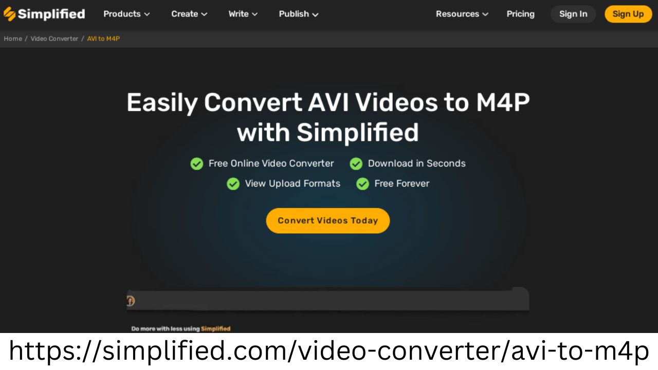 High-Quality AVI to M4P Conversion Online - Simplified