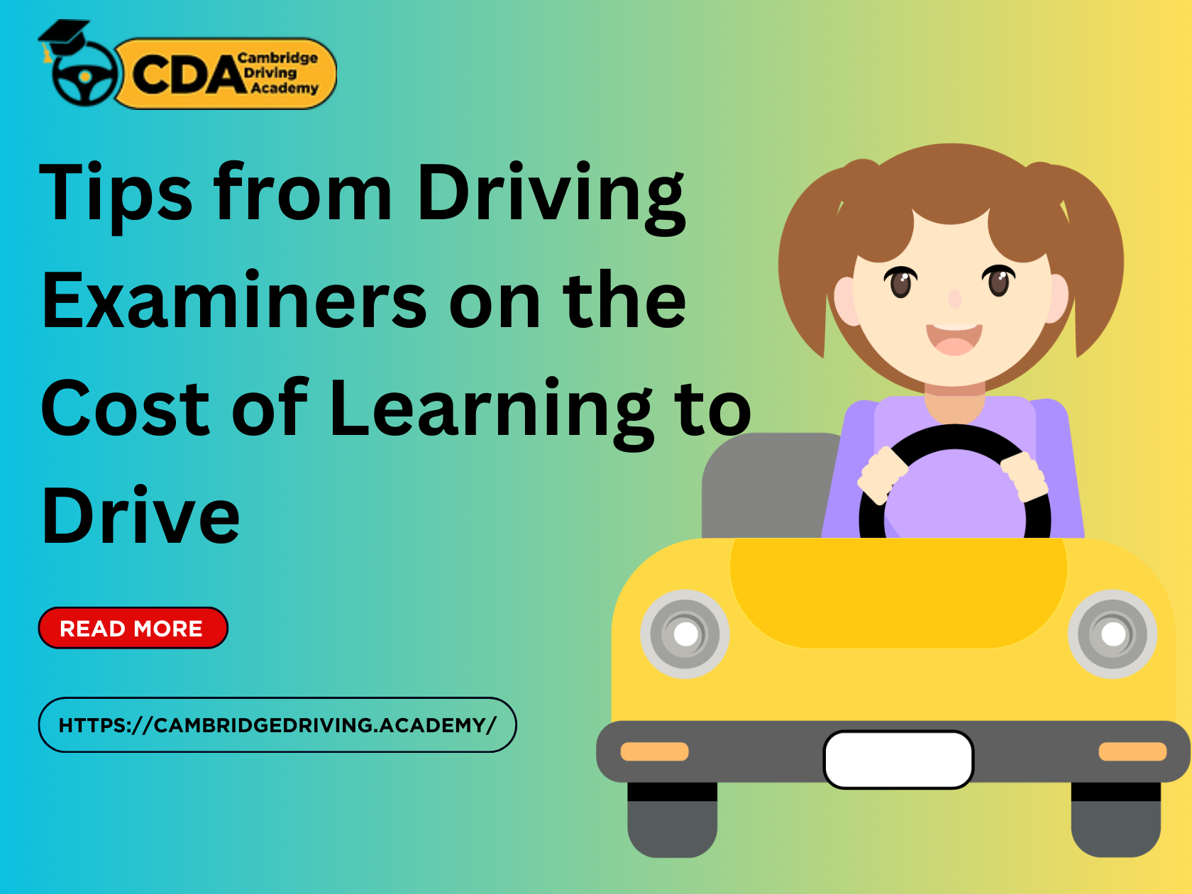 Tips from Driving Examiners on the Cost of Learning to Drive