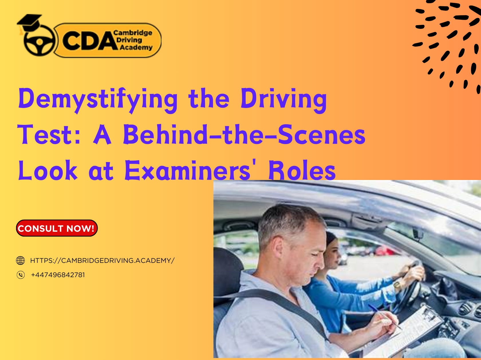 Demystifying the Driving Test: A Behind-the-Scenes Look at Examiners' Roles
