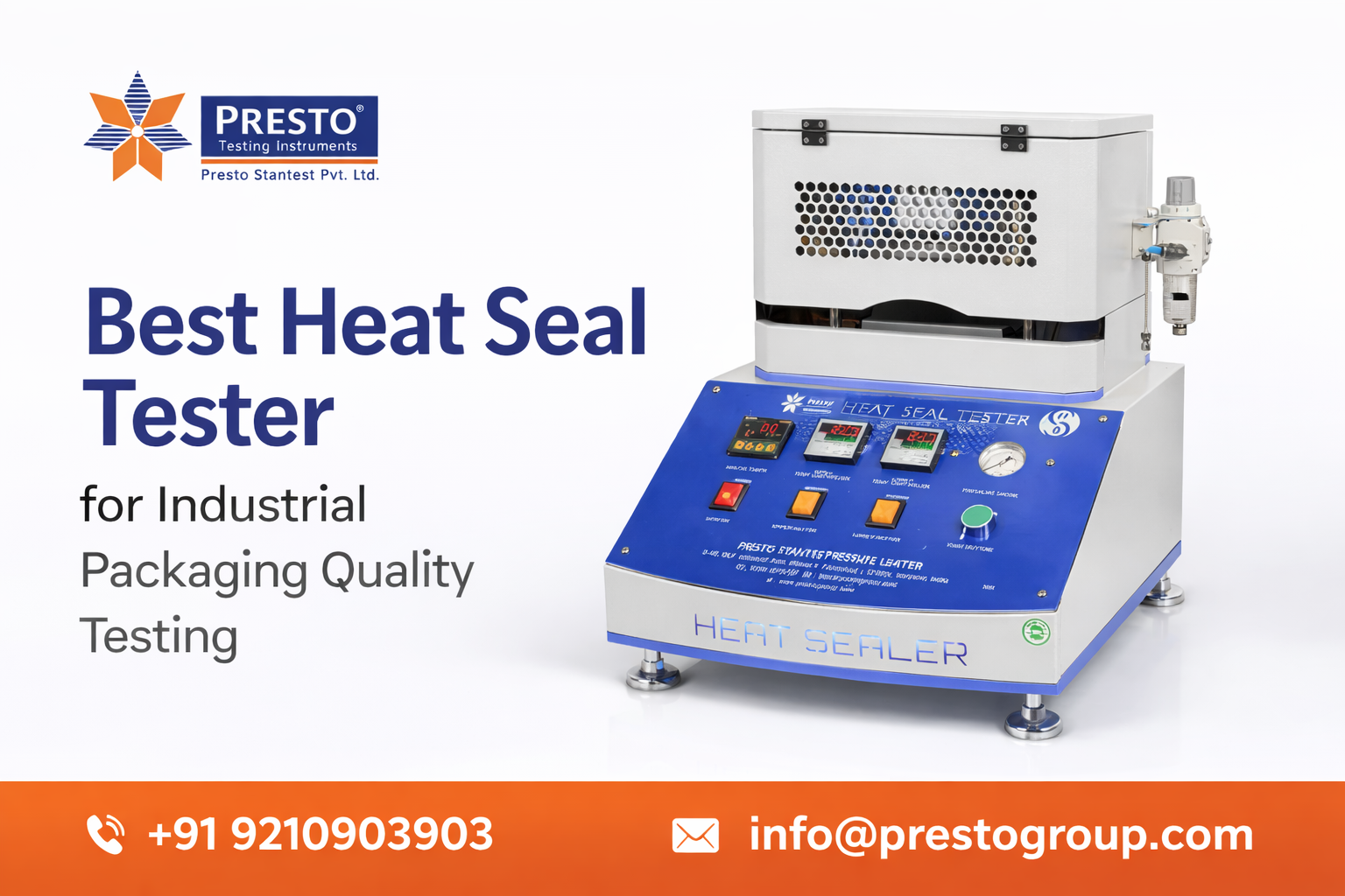 Best Heat Seal Tester for Industrial Packaging Quality Testing