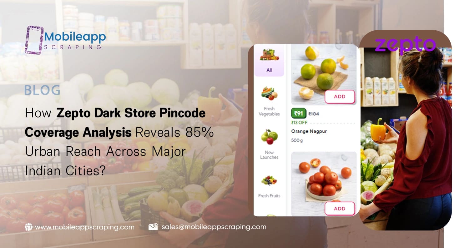 Urban Reach via Zepto Dark Store Pincode Coverage Analysis 