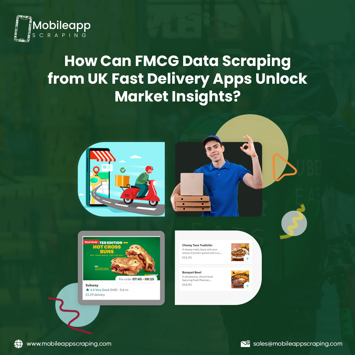 UK Fast Delivery Market Trends With FMCG Data Scraping